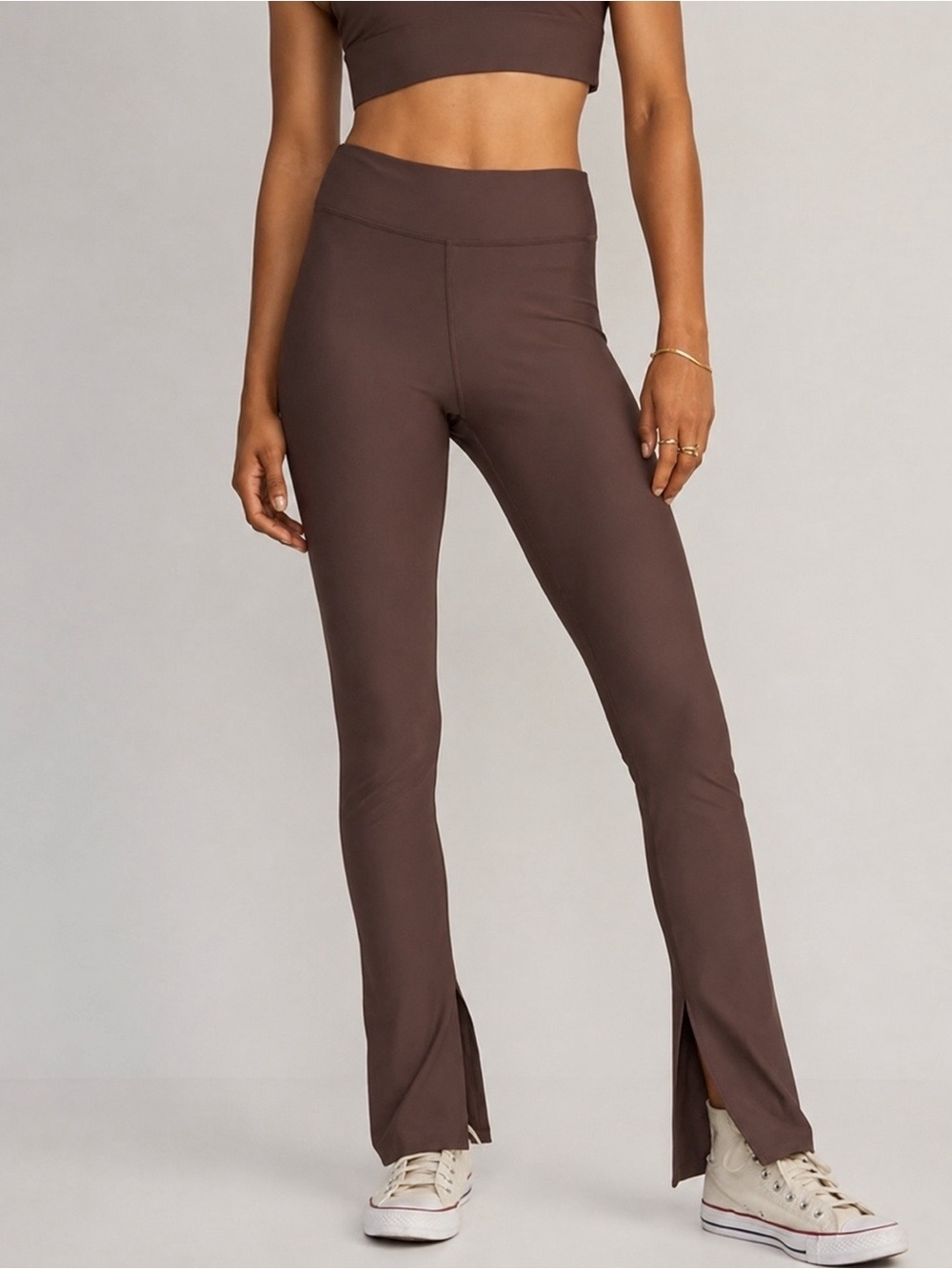 NWT GAP FIT Recycled Power Full Length Flare Legging XL